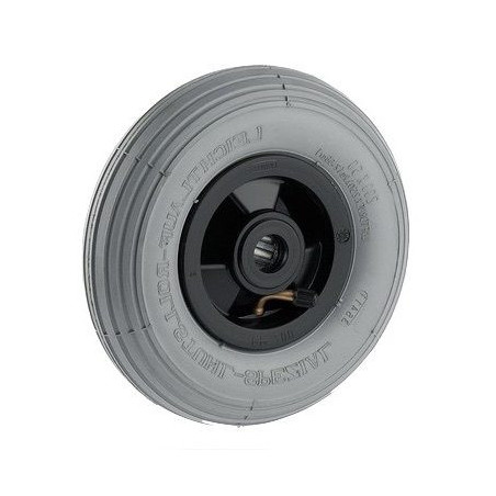 Roue  gonflable diamètre 200 x 50 mm alésage 20 mm pneumatique non marquant