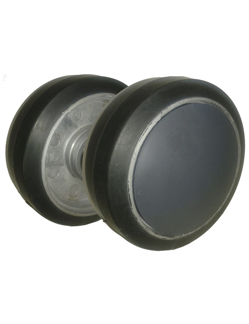 Roue caoutchouc jante aluminium 170 x 45 LM57/53 AL20 charge 400Kg