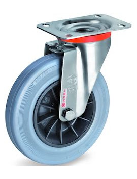 Roulette INOX diamètre 160...