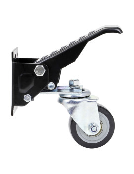 Roulette escamotable pivotantes pour meuble et établi Ø 65 mm